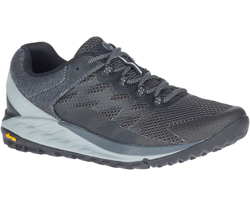 Tenis Senhora - Merrell Antora 2 Gore-Tex® Wide Width - Pretas - STB756348